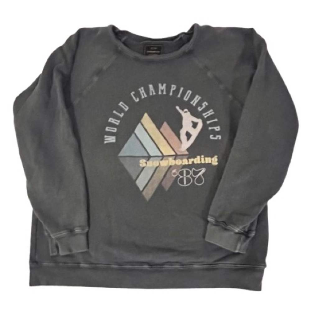 Original Retro Brand x Free People World Championships Snowboarding Pullover - Picture 2 of 6